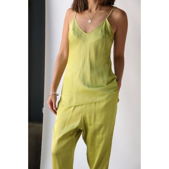 Nili Lotan Cami Top in Kiwi - Picture 1 of 8